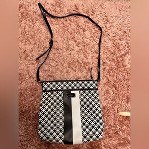 Kate Spade Penn Place Keisha Crossbody Black White Ace Of Spades